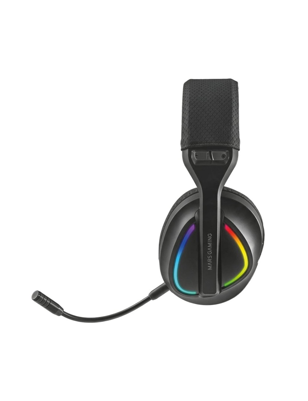Auriculares Gaming Inalámbricos con Micrófono Mars Gaming MHW-QUASAR/ Jack 3.5/ Bluetooth/ Negros