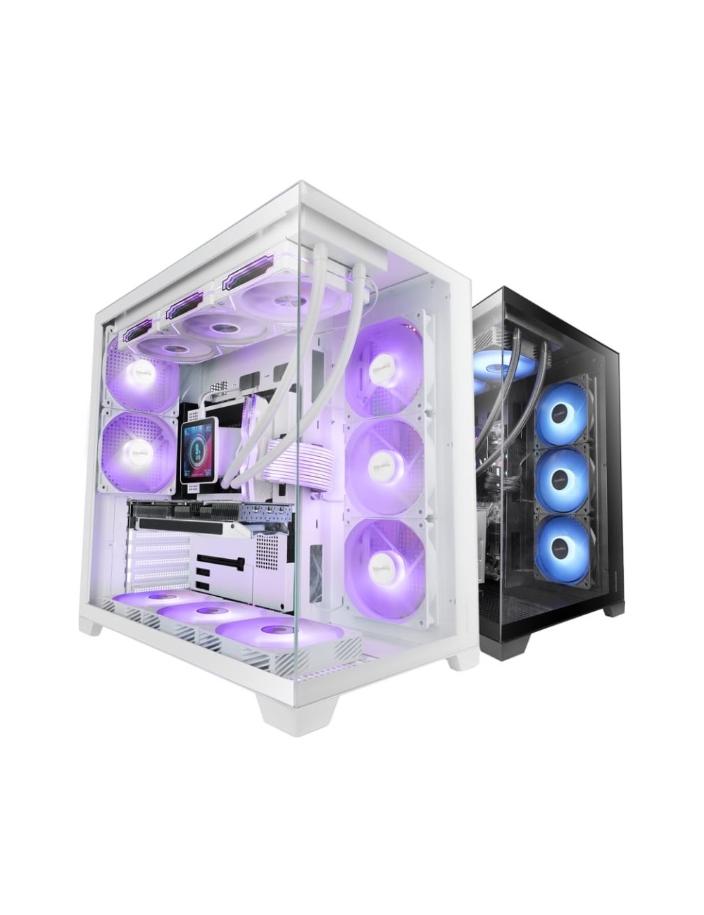 Caja Gaming Semitorre Mars Gaming MCVPRO/ Blanca