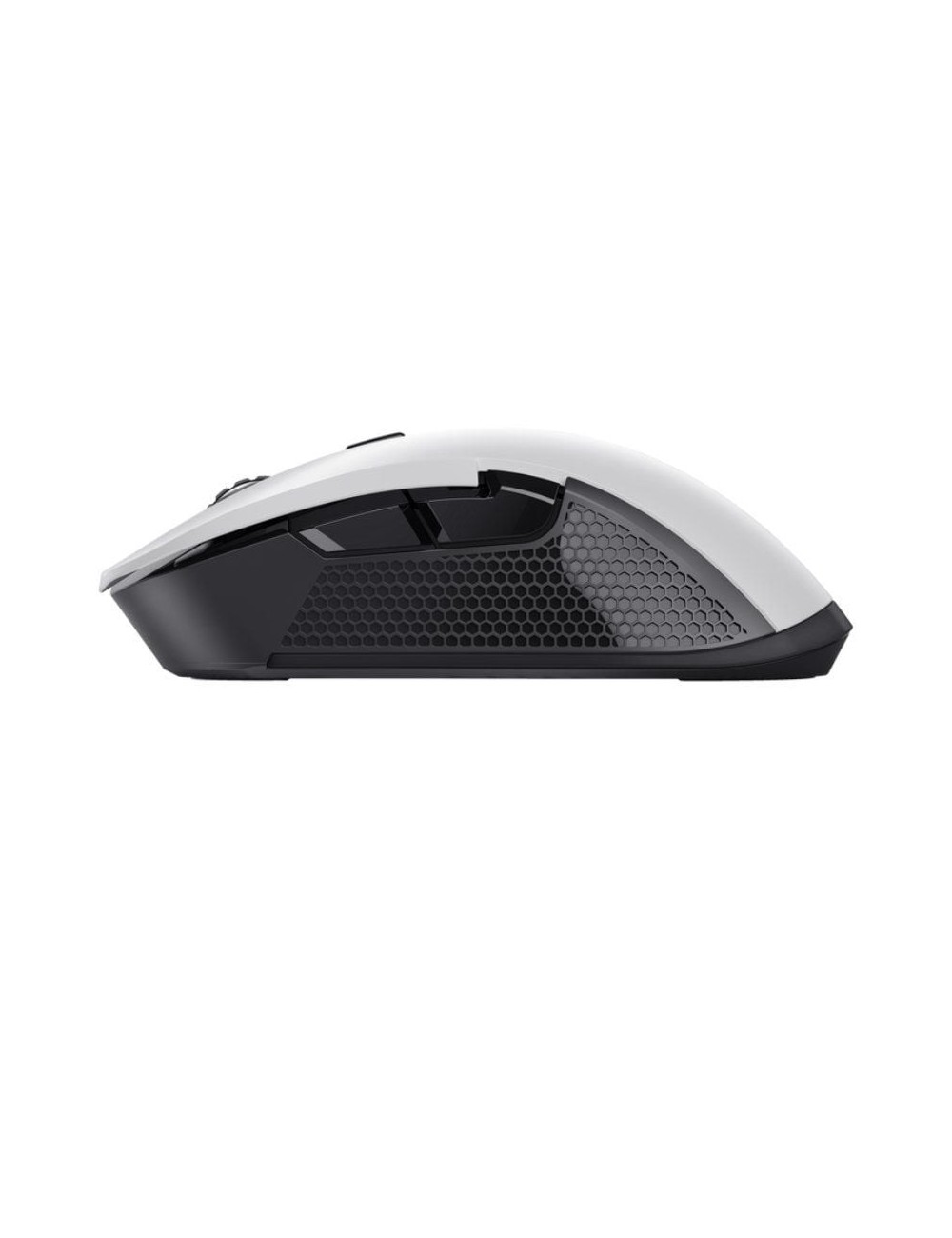 Ratón Gaming Inalámbrico Trust Gaming GXT 923W YBAR/ Batería recargable/ Hasta 7200 DPI/ Blanco