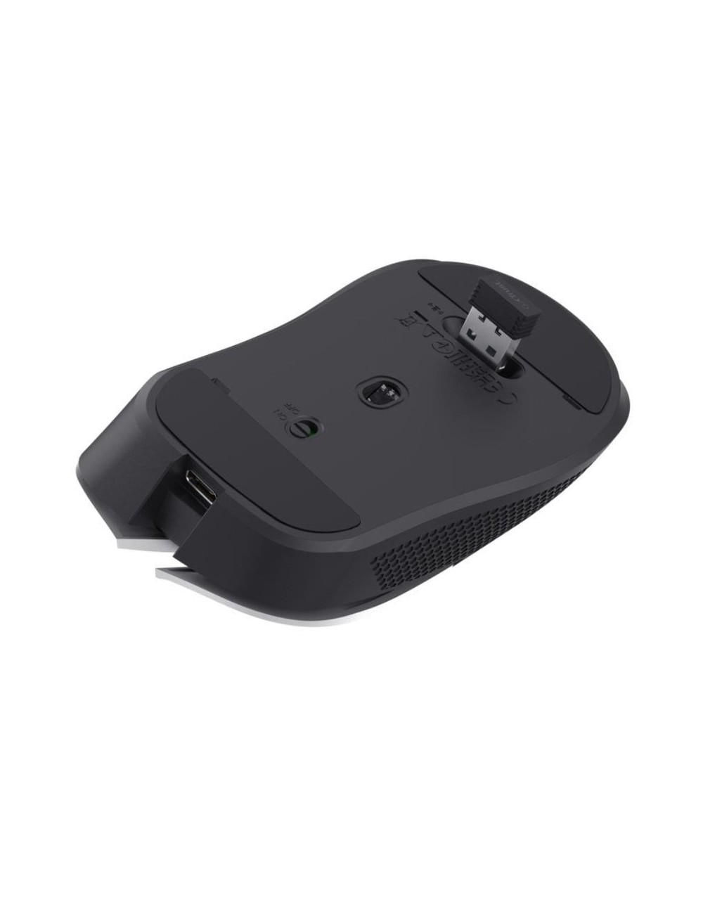 Ratón Gaming Inalámbrico Trust Gaming GXT 923W YBAR/ Batería recargable/ Hasta 7200 DPI/ Blanco