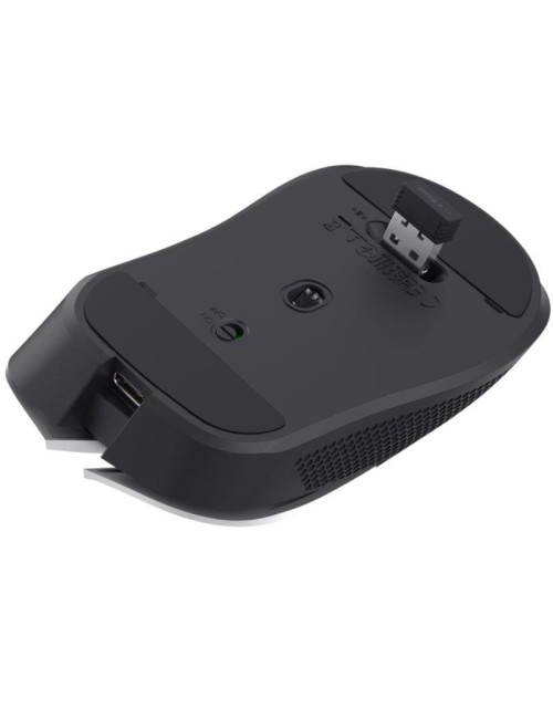 Ratón Gaming Inalámbrico Trust Gaming GXT 923W YBAR/ Batería recargable/ Hasta 7200 DPI/ Blanco