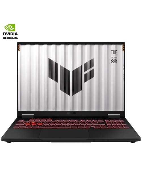 Portátil Gaming Asus TUF Gaming A16 TUF608UHI-TU239 Ryzen 7 260/ 16GB/ 512 SSD/ GeForce RTX 5050/ 16'/ Sin Sistema Operativo