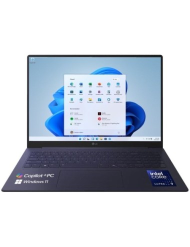 Portátil LG Gram Pro 16Z90TS-G.AU99BN Intel Core Ultra 9-288V/ 32GB/ 1TB SSD/ 16'/ Win11
