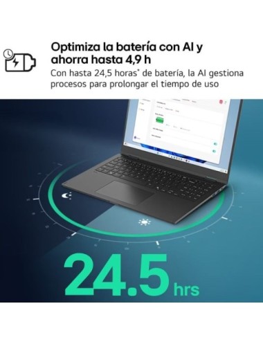 Portátil LG Gram 17Z90TL-G.AU88BN Intel Core Ultra 7-258V/ 32GB/ 1TB SSD/ 17'/ Win11