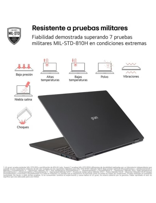 Portátil LG Gram 17Z90TL-G.AU88BN Intel Core Ultra 7-258V/ 32GB/ 1TB SSD/ 17'/ Win11