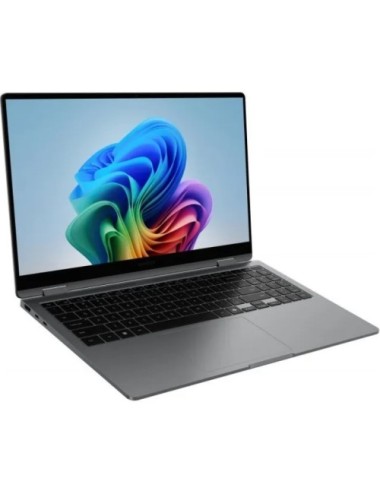 Portátil Convertible Samsung Galaxy Book5 360 Intel Core Ultra 7-256V/ 16GB/ 512GB SSD/ 15.6' Táctil/ Win11 Pro