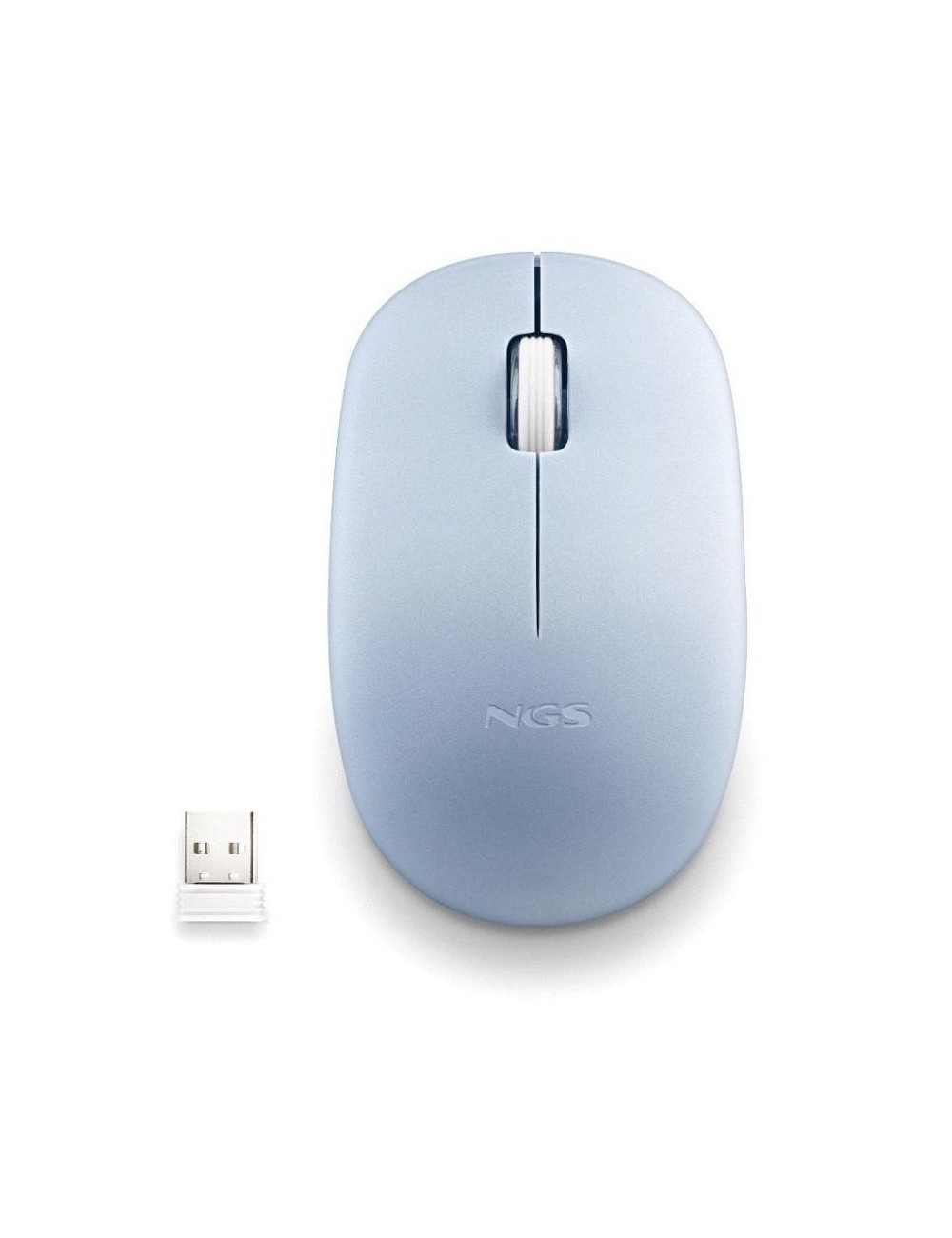 Ratón Inalámbrico NGS Fog Pro/ Hasta 1000 DPI
