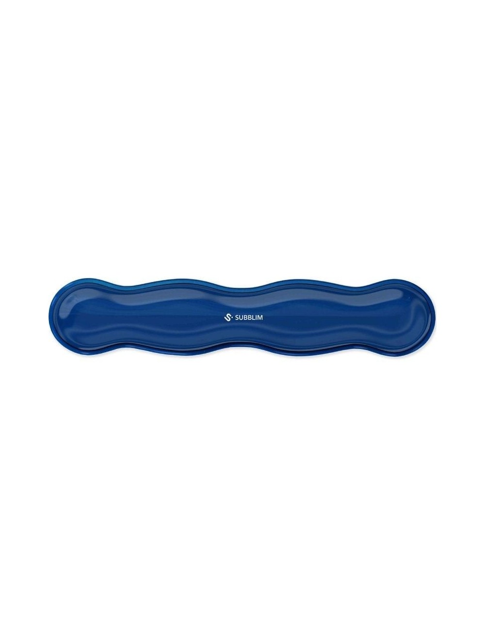 Reposamuñecas Subblim Ergo Cristal Flex/ Azul Oscuro