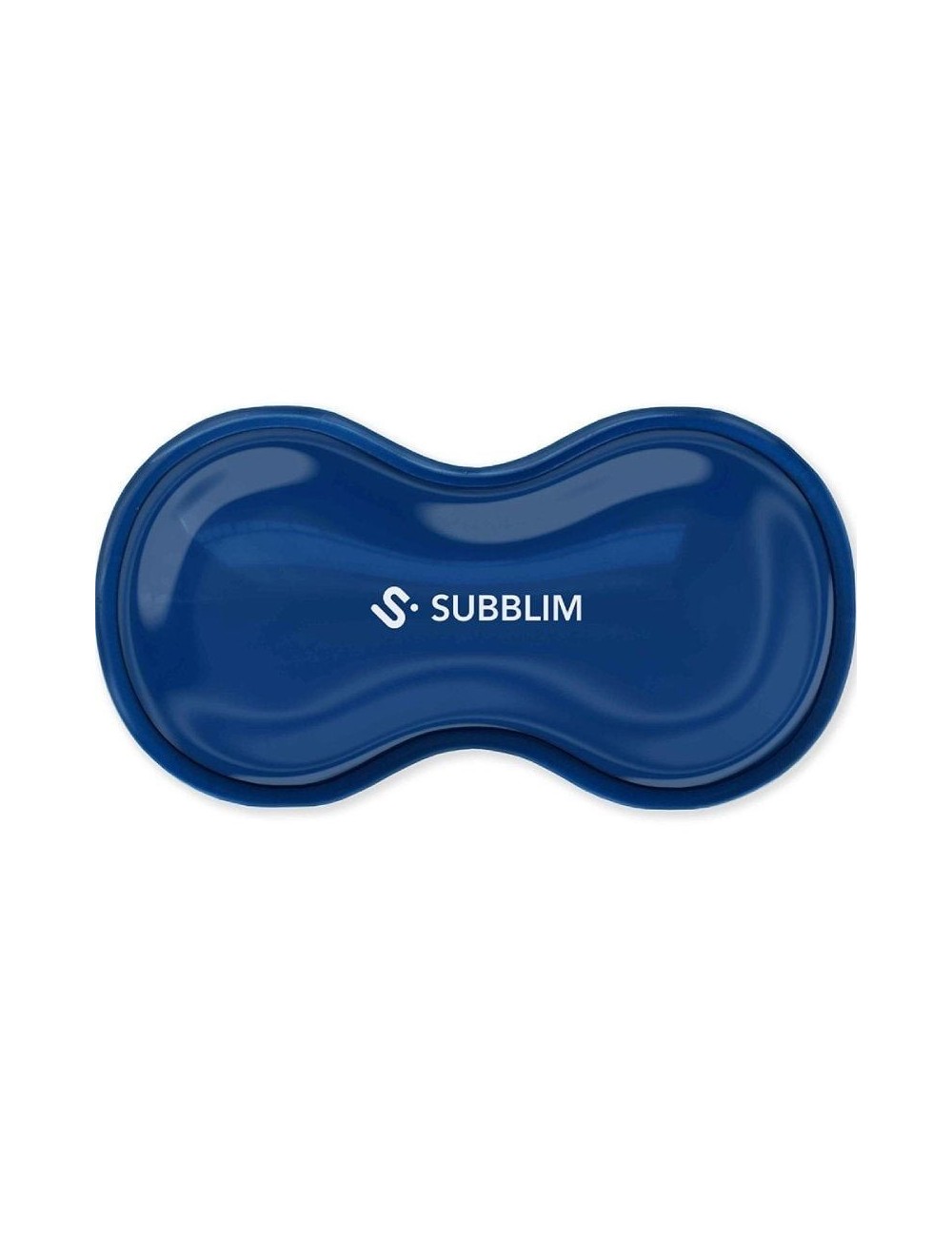 Reposamuñecas Subblim Ergo Cristal Flex/ Azul Oscuro