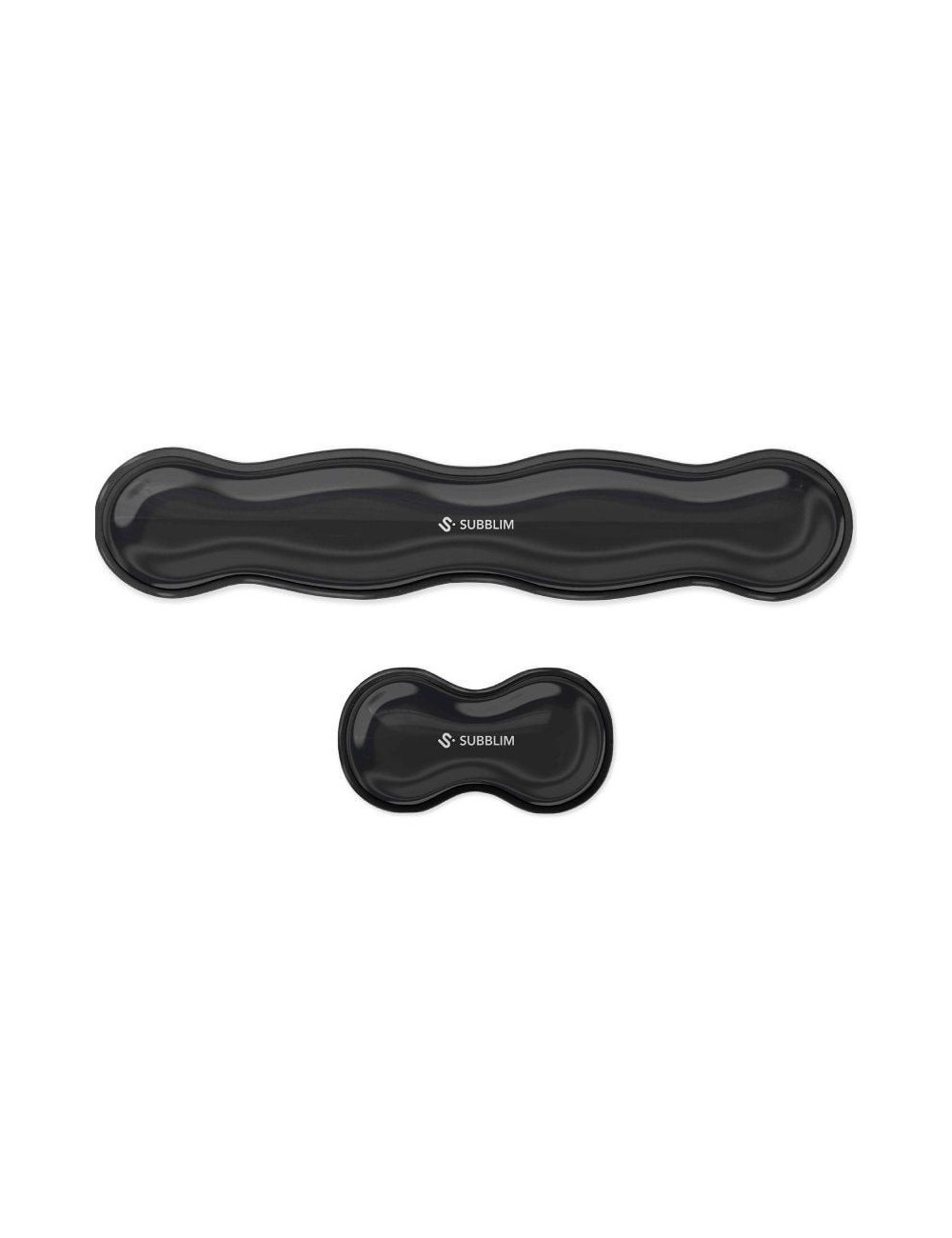 Pack de 2 Reposamuñecas Subblim Ergo Crystal Flex