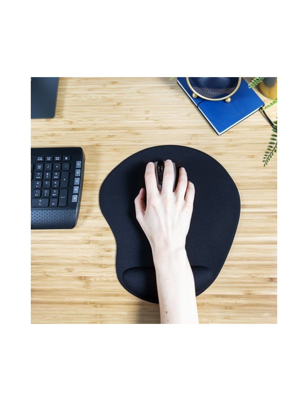 Alfombrilla Ergonómica XL Trust 23728/ 19 x 292 x 322mm