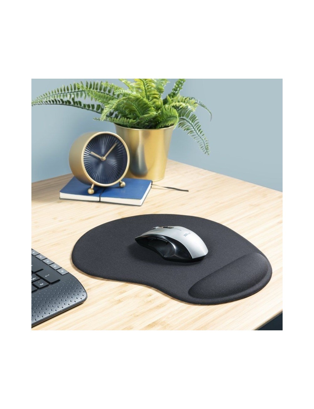 Alfombrilla Ergonómica XL Trust 23728/ 19 x 292 x 322mm