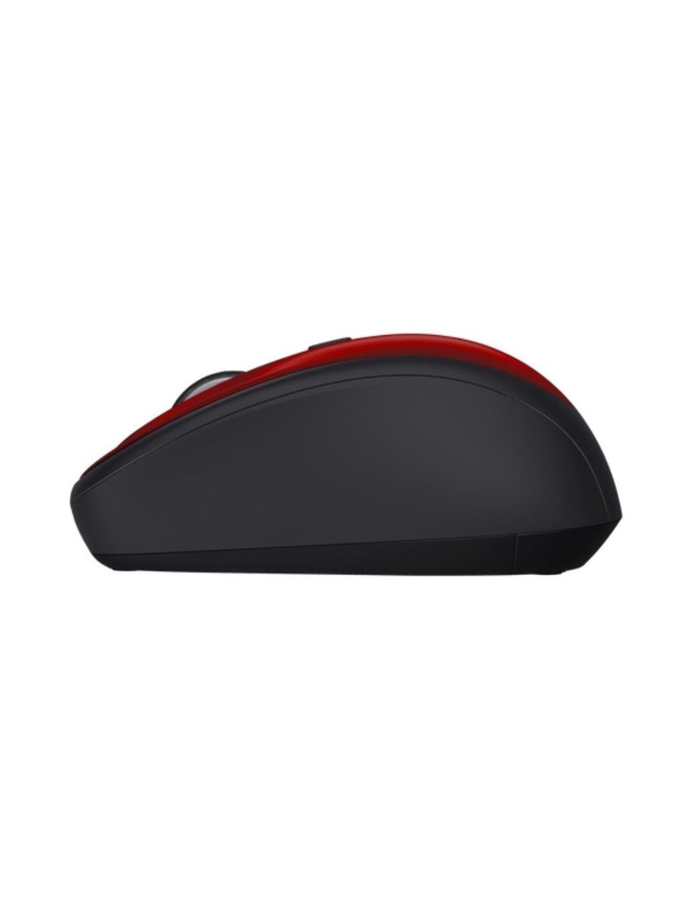 Ratón Mini Inalámbrico Trust Yvi+ Silent/ Hasta 1600 DPI/ Rojo