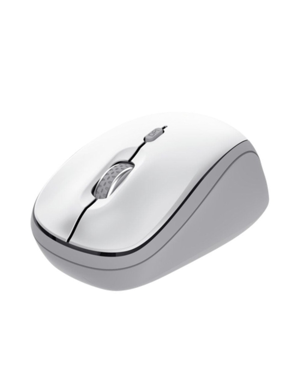Ratón Mini Inalámbrico Trust Yvi+ Multidispositivo/ Hasta 1600 DPI/ Blanco
