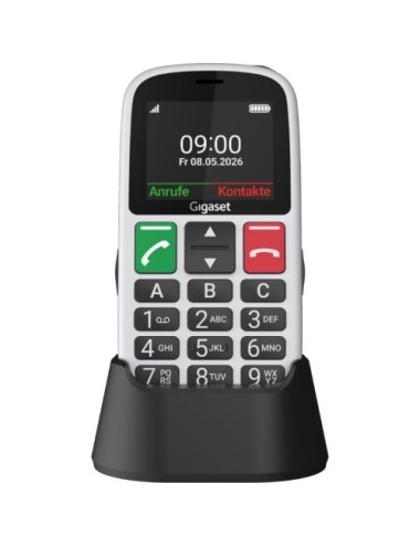 Teléfono Móvil Gigaset GL30 para Personas Mayores/ 4G/ Blanco
