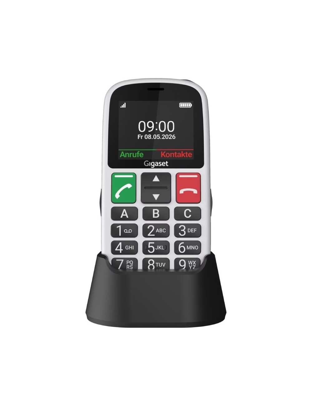 Teléfono Móvil Gigaset GL30 para Personas Mayores/ 4G/ Blanco