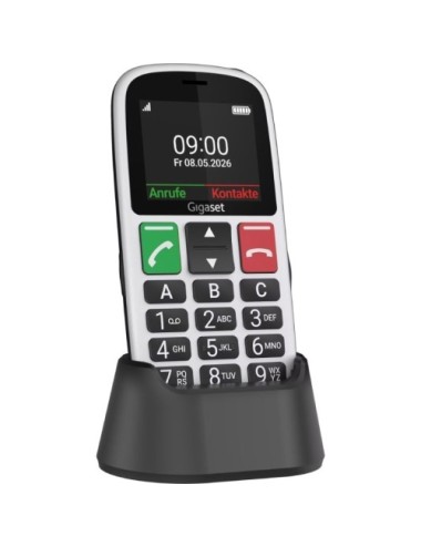 Teléfono Móvil Gigaset GL30 para Personas Mayores/ 4G/ Blanco