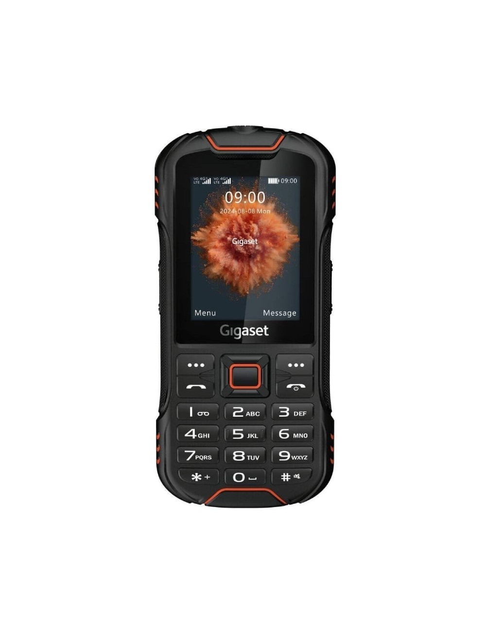 Teléfono Móvil Rugerizado Gigaset GLX8 Plus/ 4G/ Negro