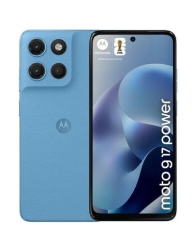 Smartphone Motorola Moto G17 Power 4GB/ 256GB/ 6.72'/ Azul Claro
