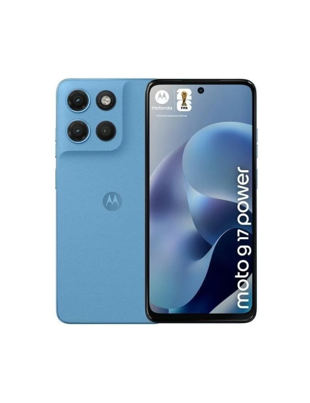 Smartphone Motorola Moto G17 Power 4GB/ 256GB/ 6.72'/ Azul Claro