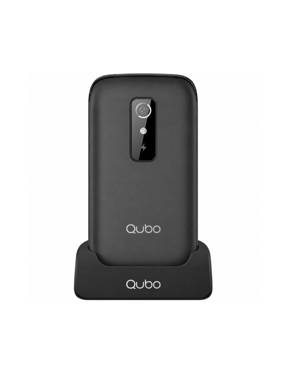 Teléfono Móvil Qubo P-220BKC 4G para Personas Mayores/ Negro
