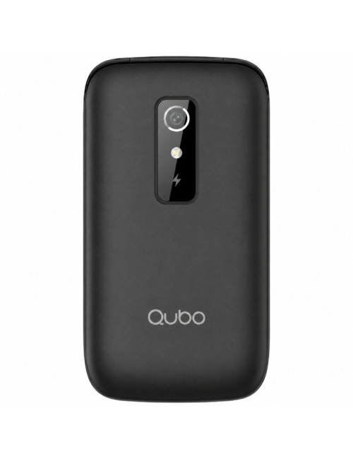 Teléfono Móvil Qubo P-220BKC 4G para Personas Mayores/ Negro