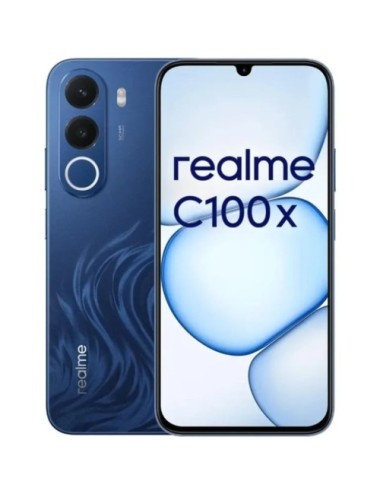 Smartphone Realme C100X 4GB/ 256GB/ 6.8'/ Azul