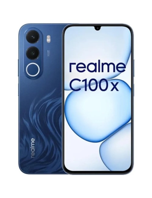 Smartphone Realme C100X 4GB/ 256GB/ 6.8'/ Azul