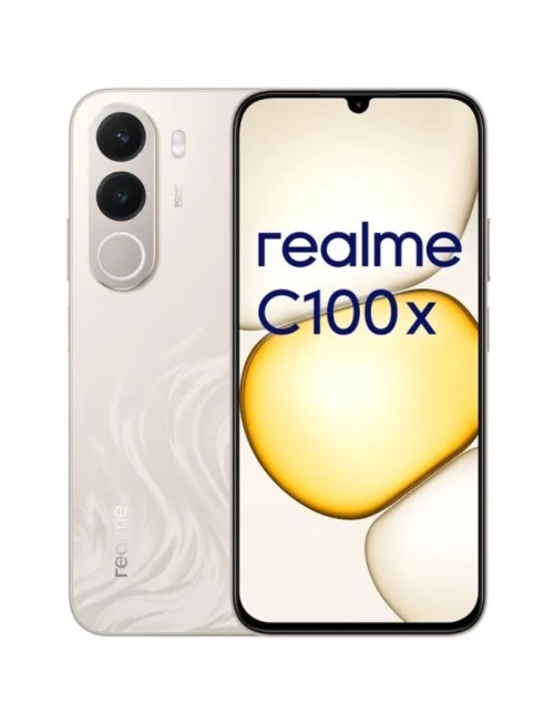 Smartphone Realme C100X 4GB/ 256GB/ 6.8'/ Dorado