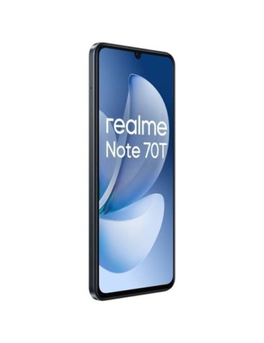 Smartphone Realme Note 70T 4GB/ 128GB/ 6.74'/ Negro Obsidiana