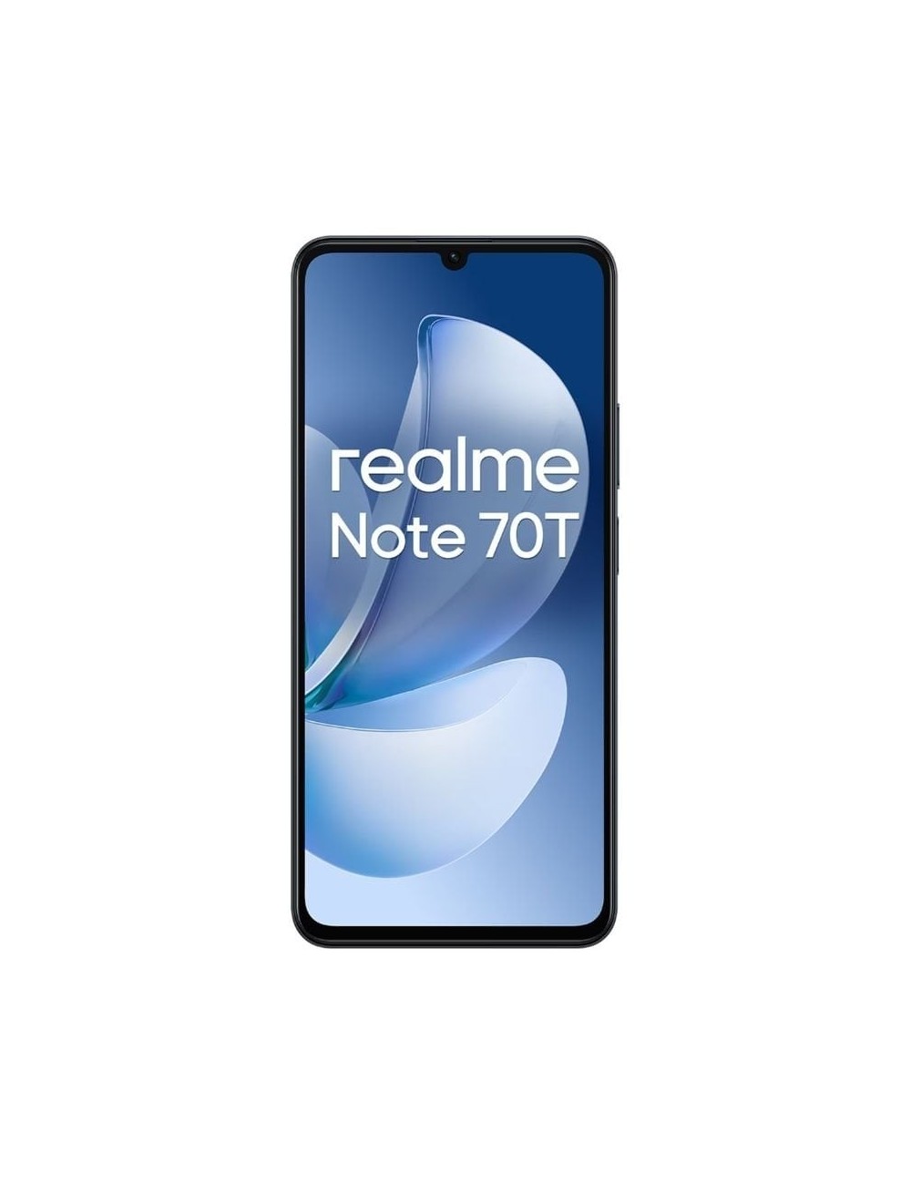 Smartphone Realme Note 70T 4GB/ 64GB/ 6.74'/ Negro Obsidiana