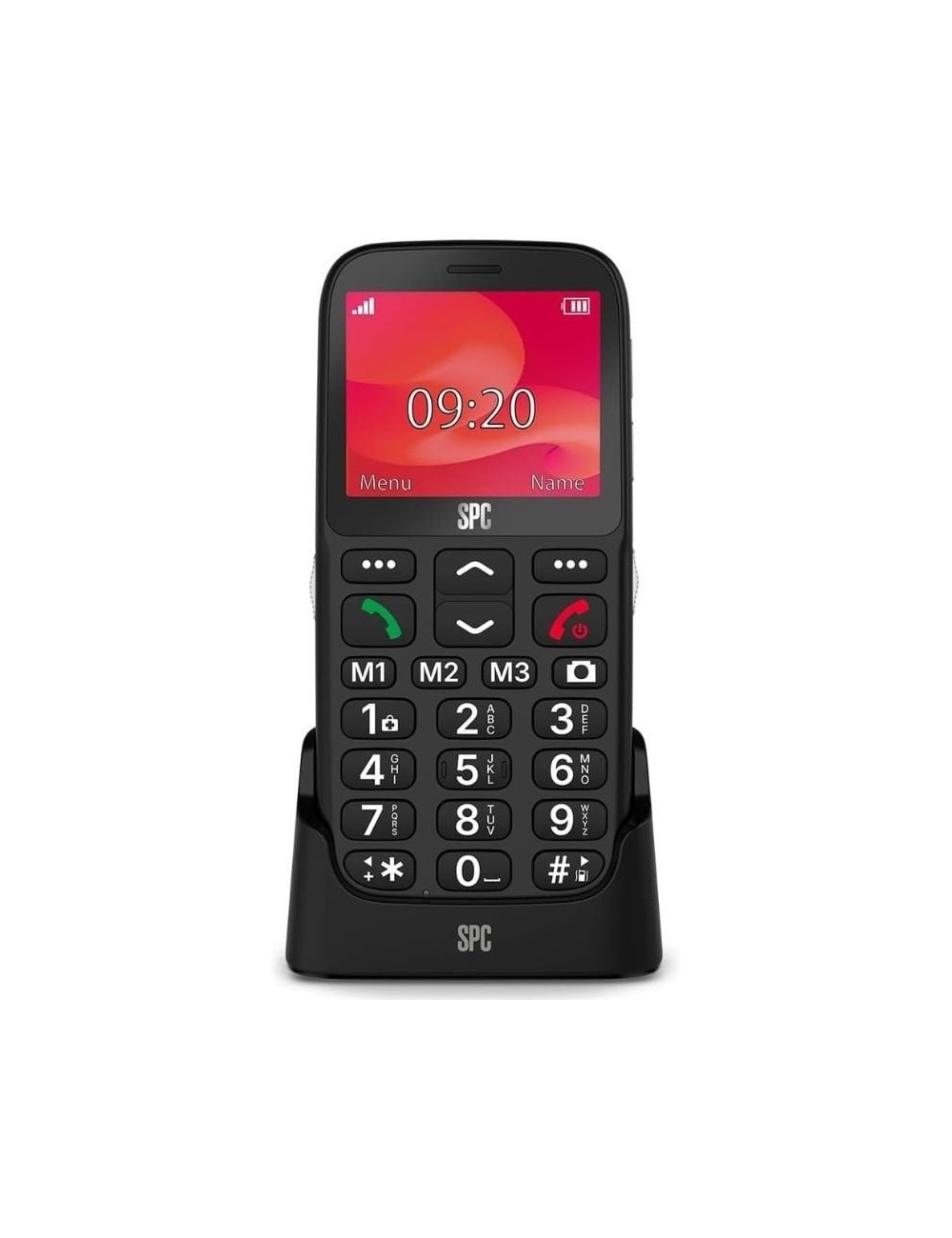 Teléfono Móvil SPC Polaris Pure para Personas Mayores/ 4G/ Negro