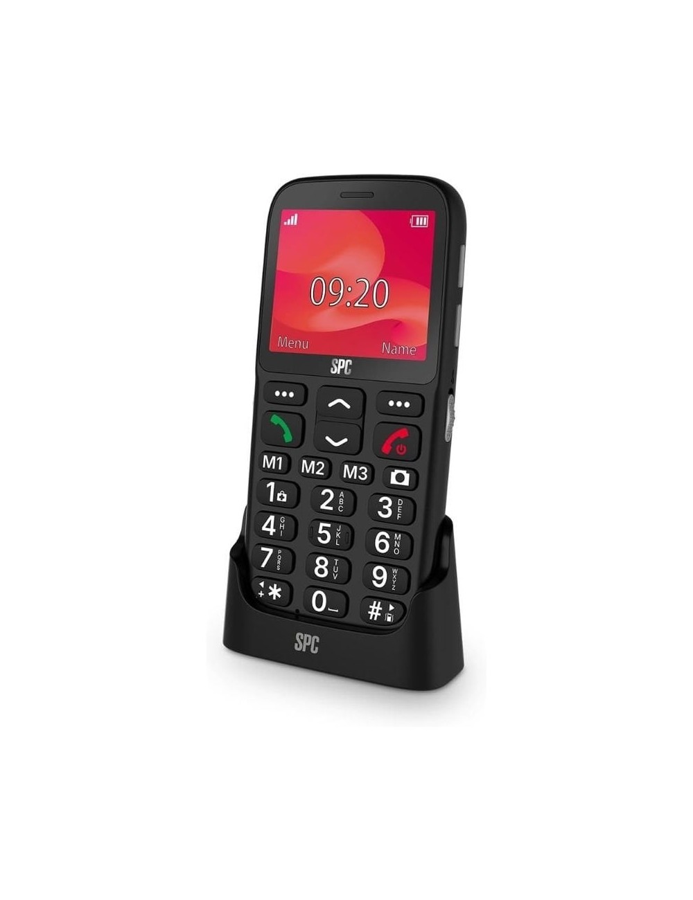 Teléfono Móvil SPC Polaris Pure para Personas Mayores/ 4G/ Negro