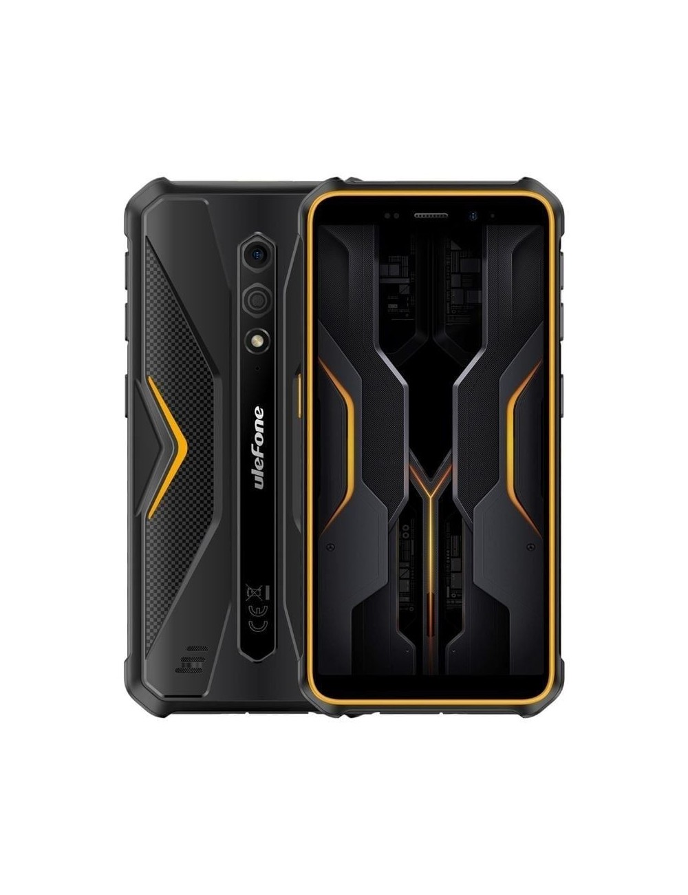 Smartphone Rugerizado Ulefone Armor X12 Pro 4GB/ 64GB/ 5.45'/ Negro y Naranja