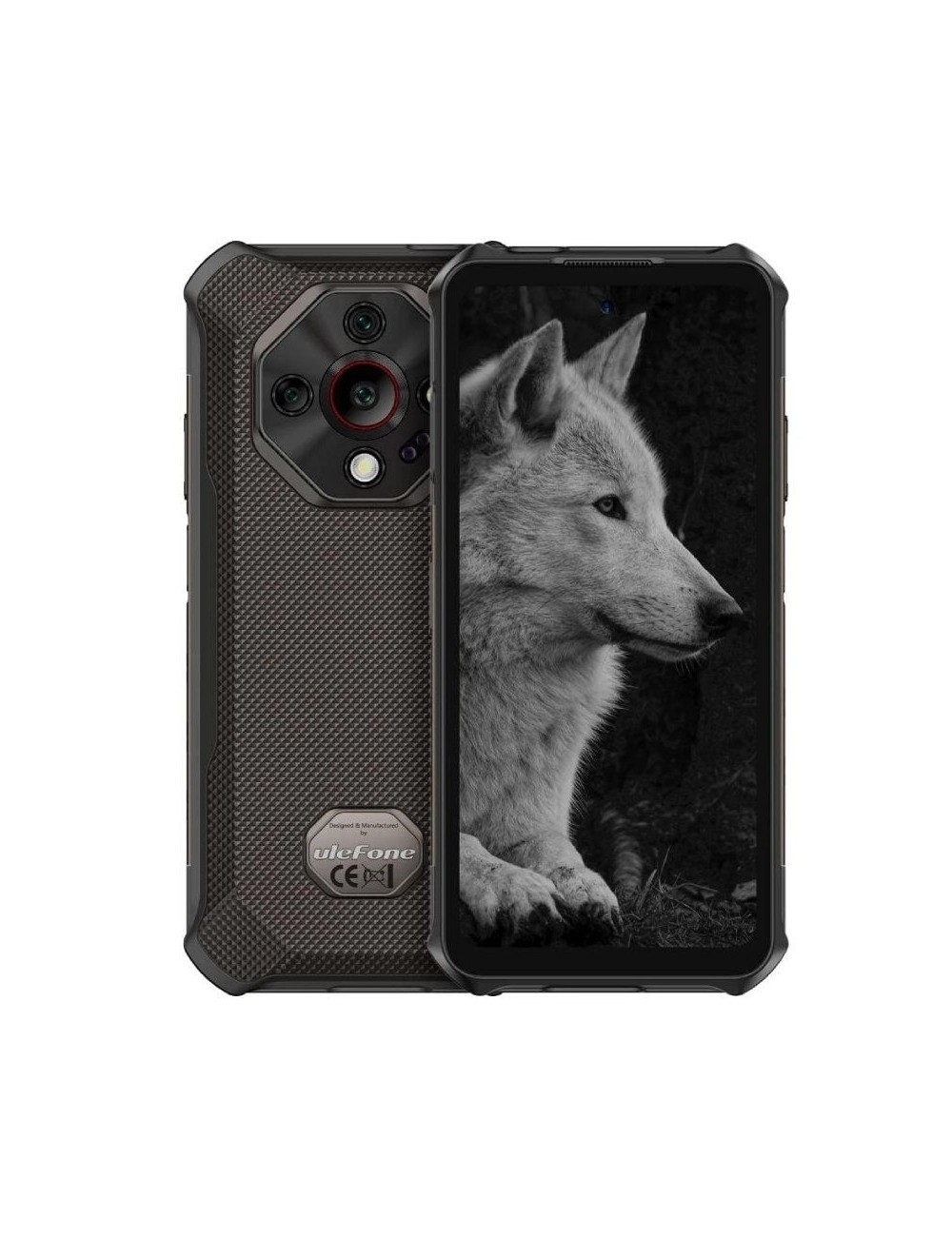 Smartphone Rugerizado Ulefone Armor X16 Pro 8GB/ 256GB/ 6.56'/ 5G/ Gris Sombra