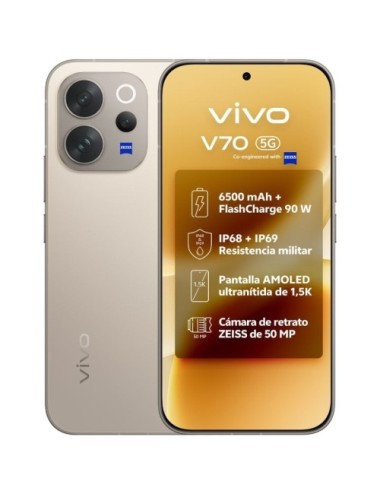 Smartphone Vivo V70 8GB/ 256GB/ 6.59'/ 5G/ Gris