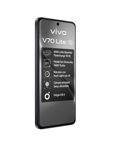 Smartphone Vivo V70 Lite 6GB/ 128GB/ 6.77'/ 5G/ Negro