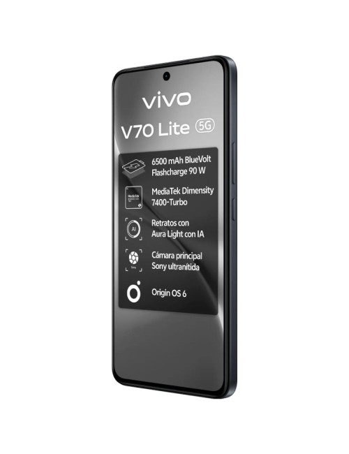 Smartphone Vivo V70 Lite 6GB/ 128GB/ 6.77'/ 5G/ Negro