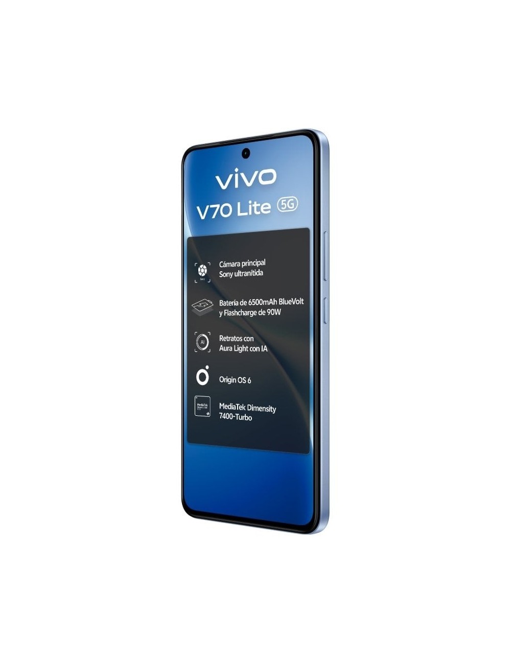 Smartphone Vivo V70 Lite 6GB/ 128GB/ 6.77'/ 5G/ Azul