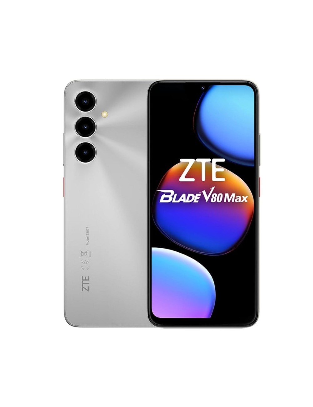 Smartphone ZTE Blade V80 Max 4GB/ 128GB/ 6.9'/ Plata