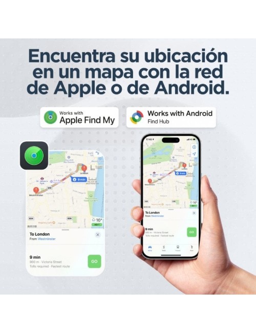 Candado Localizador Inteligente Muvit For Change MiLi MiLock Duo MCLOK0001/ Combinación de 3 Dígitos