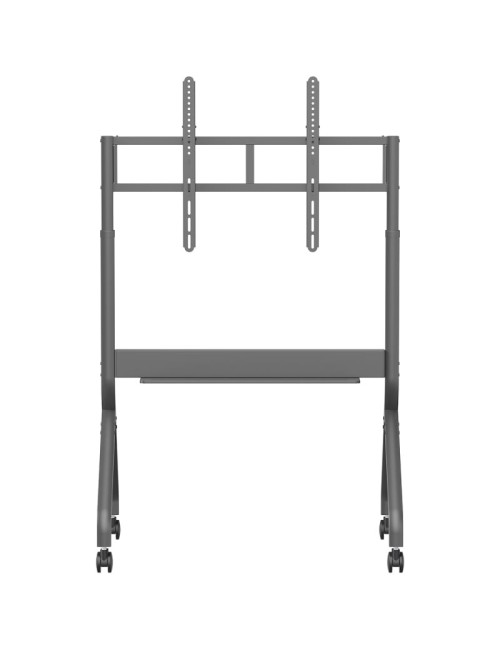 Soporte de Suelo Motorizado/ Inclinable/ Giratorio con Ruedas y Manivela Aisens FTF90E-467 para TV 55-90'/ hasta 90kg