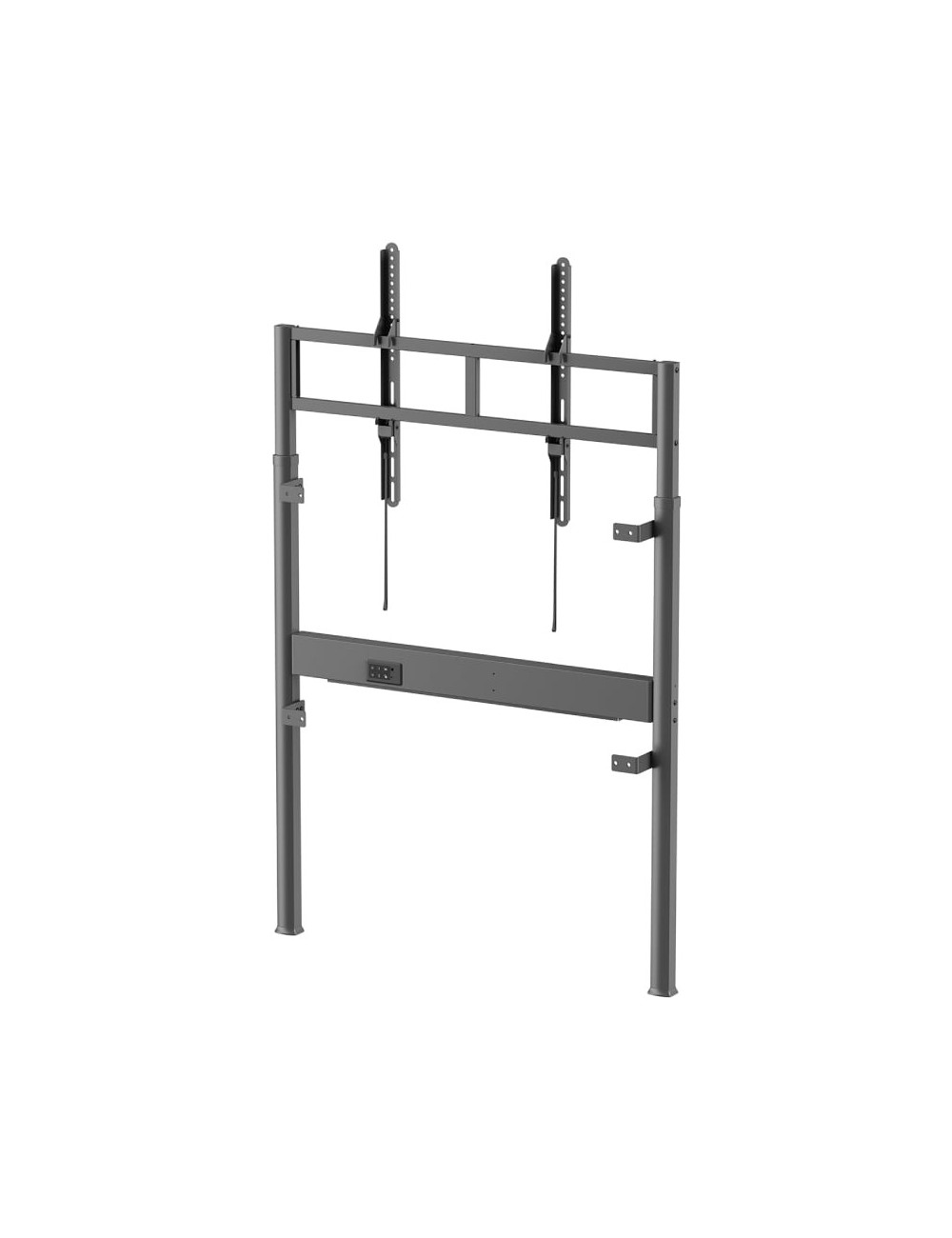 Soporte de Suelo y Pared Motorizado Aisens FWF90SE-473 para TV de 55-90'/ hasta 90kg