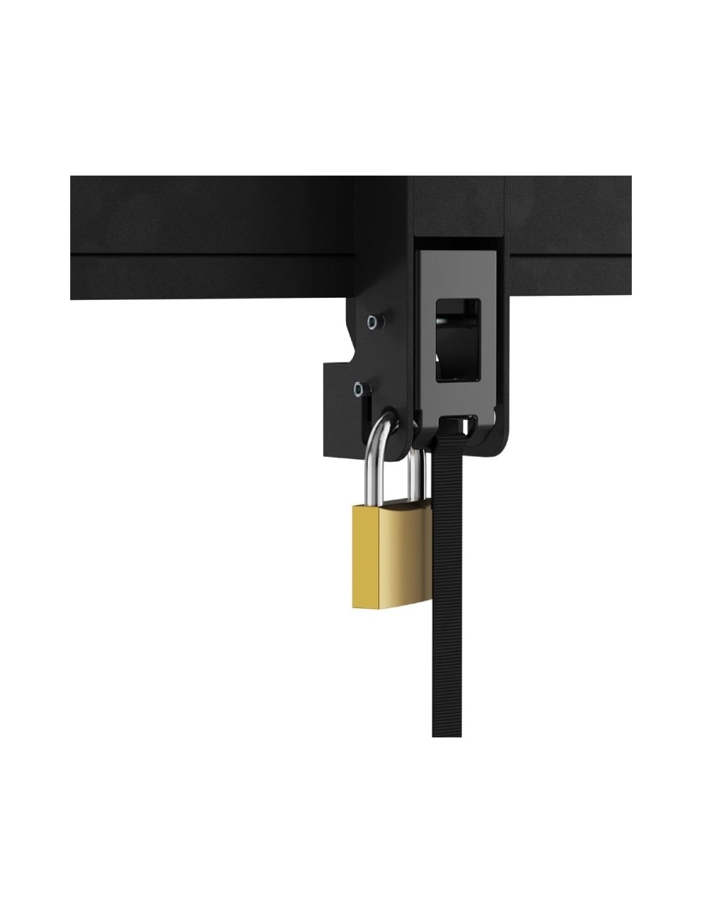 Soporte de Pared Giratorio/ Inclinable/ Antirrobo Aisens WT105TS-475 para TV de 55-105'/ hasta 80kg