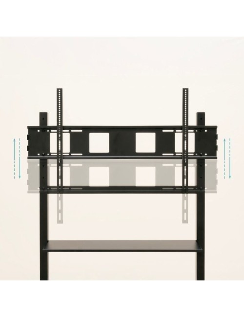 Soporte de Suelo Ajustable con Ruedas TooQ FS20105M-B para TV de 60-105'/ hasta 120kg