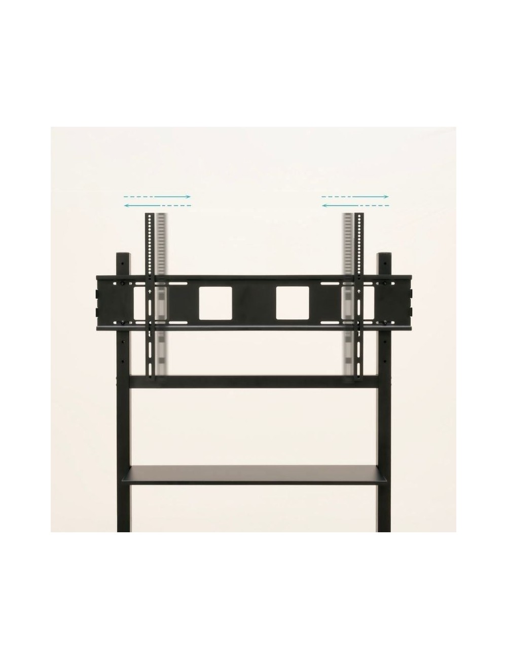 Soporte de Suelo Ajustable con Ruedas TooQ FS20105M-B para TV de 60-105'/ hasta 120kg