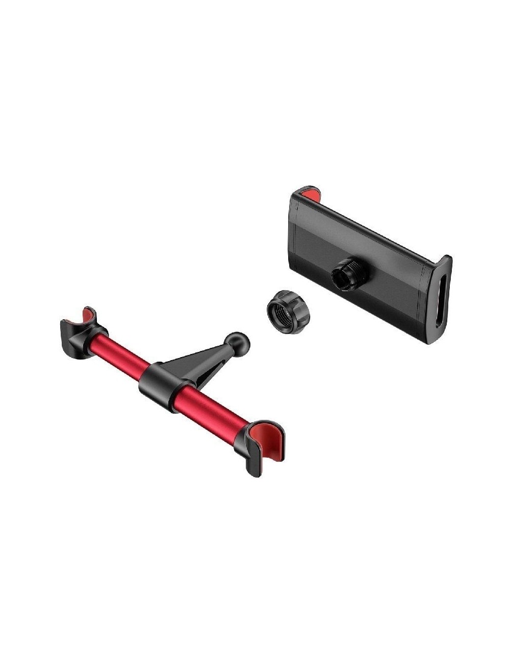 Soporte de Smartphone para Coche/Tablet Aisens MSC1P-105/ Negro y Rojo