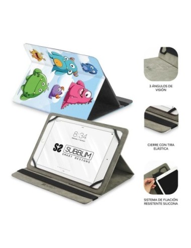 Funda Subblim Trendy Case Monsters para Tablets de 11'