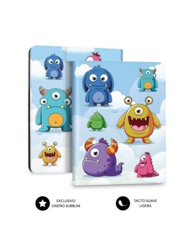 Funda Subblim Trendy Case Monsters para Tablets de 11'