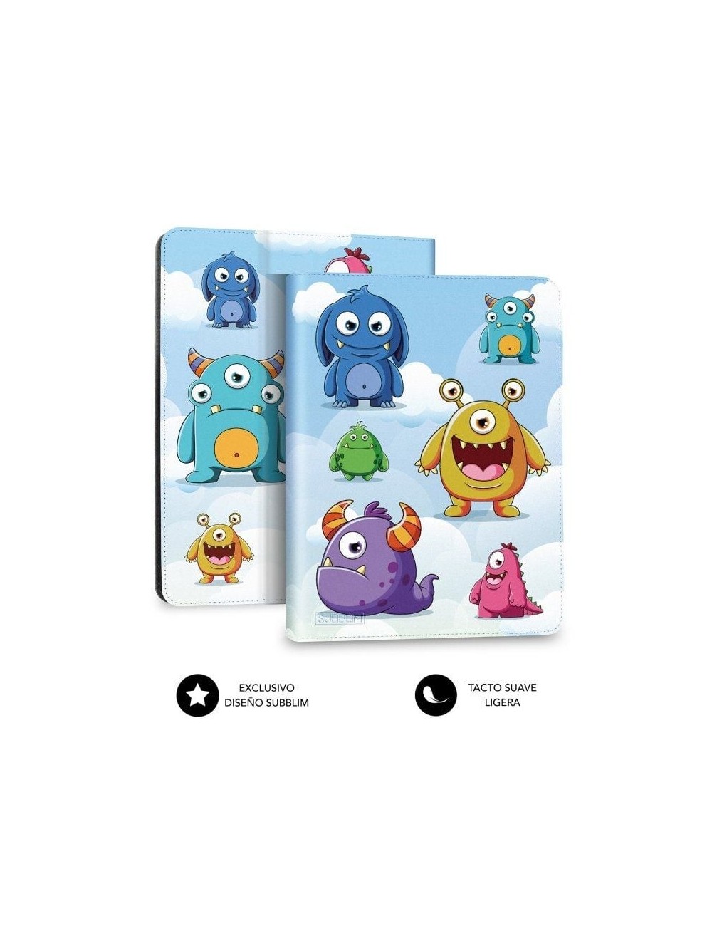 Funda Subblim Trendy Case Monsters para Tablets de 11'